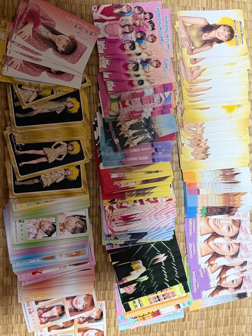 モーニング娘カード　800枚位