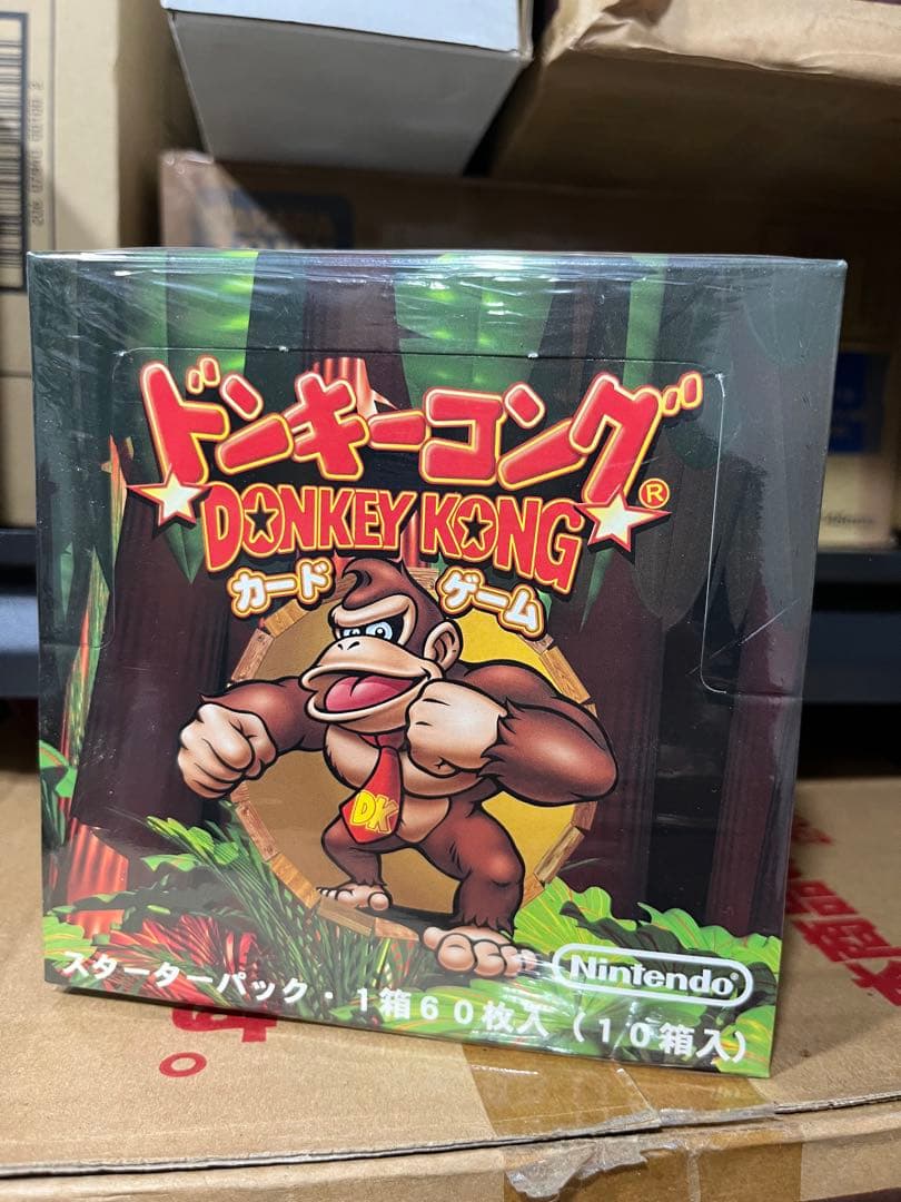 ドンキーコング 初期 カードゲーム スターターセット パック 新品未開封 box