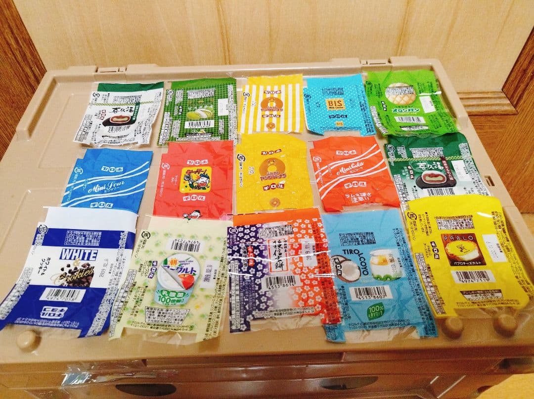 チロルチョコ 包装フィルム パッケージ 全57枚