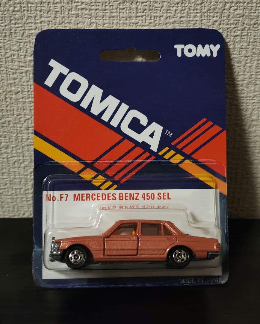 未開封　トミカ　TOMICA　ベンツ　450SEL　ブリスターパック