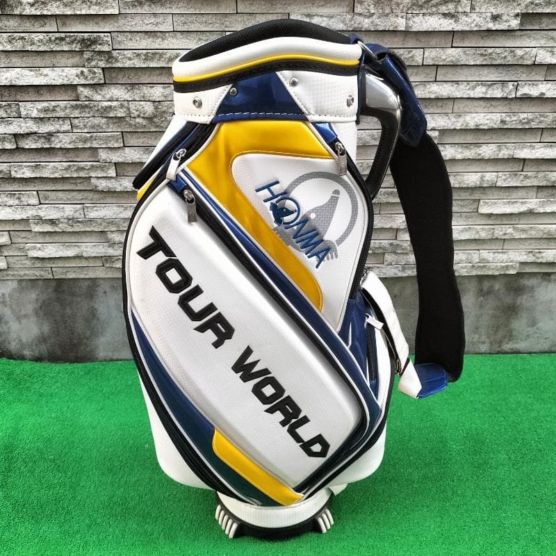 中古品 ホンマ ツアーワールド キャディバッグ TOUR WORLD