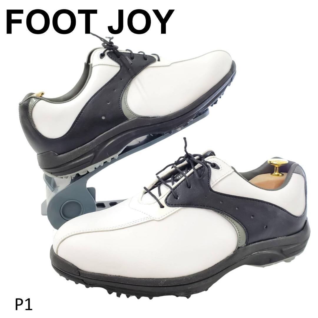 新品　フットジョイ　27cm グリーンジョイ　ゴルフシューズ　ホワイト系