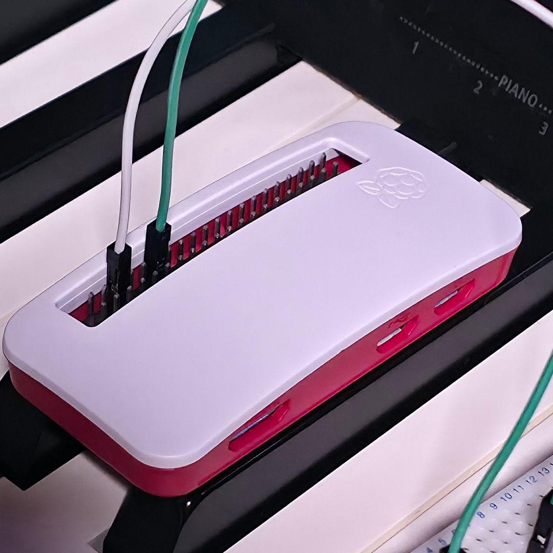 ピアノLEDビジュアライザー 電子ピアノ用 MIDI接続 配線済み