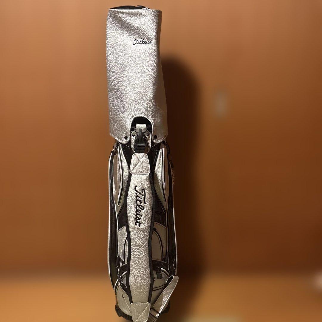 Titleist シルバー キャディバッグ