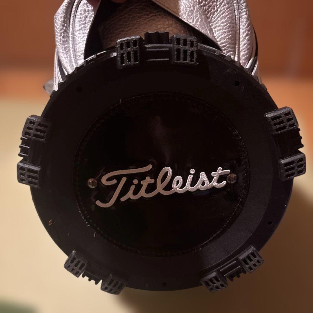Titleist シルバー キャディバッグ