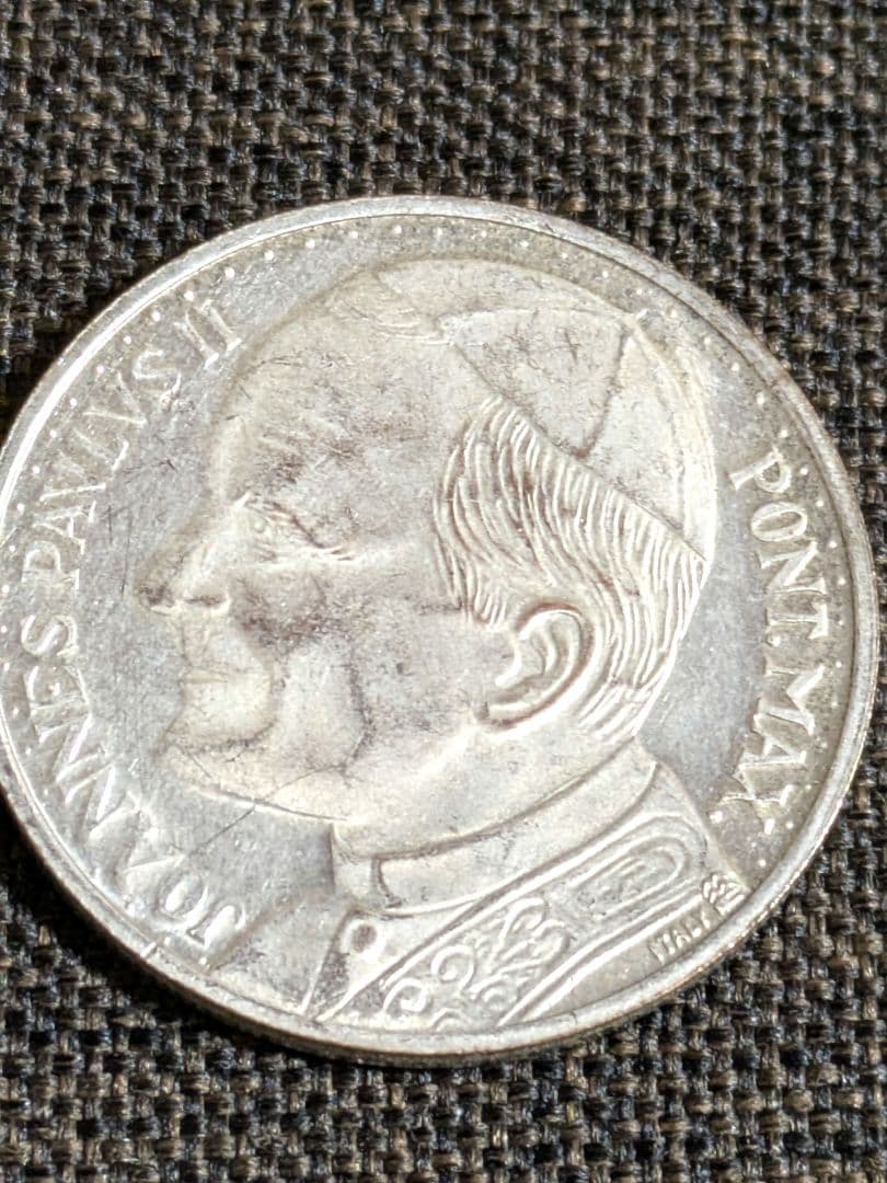 ヨハネ・パウロ2世 記念メダル 3枚セット SV900 銀製