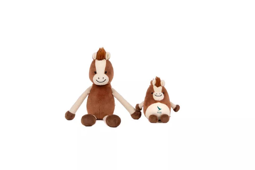 キャセイパシフィック　ぬいぐるみ　干支(午)