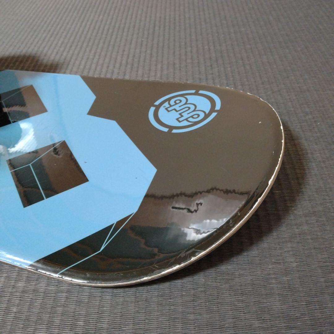 DUB ジュニアスノーボード110cm ビンディング 滑り止め＆コード付