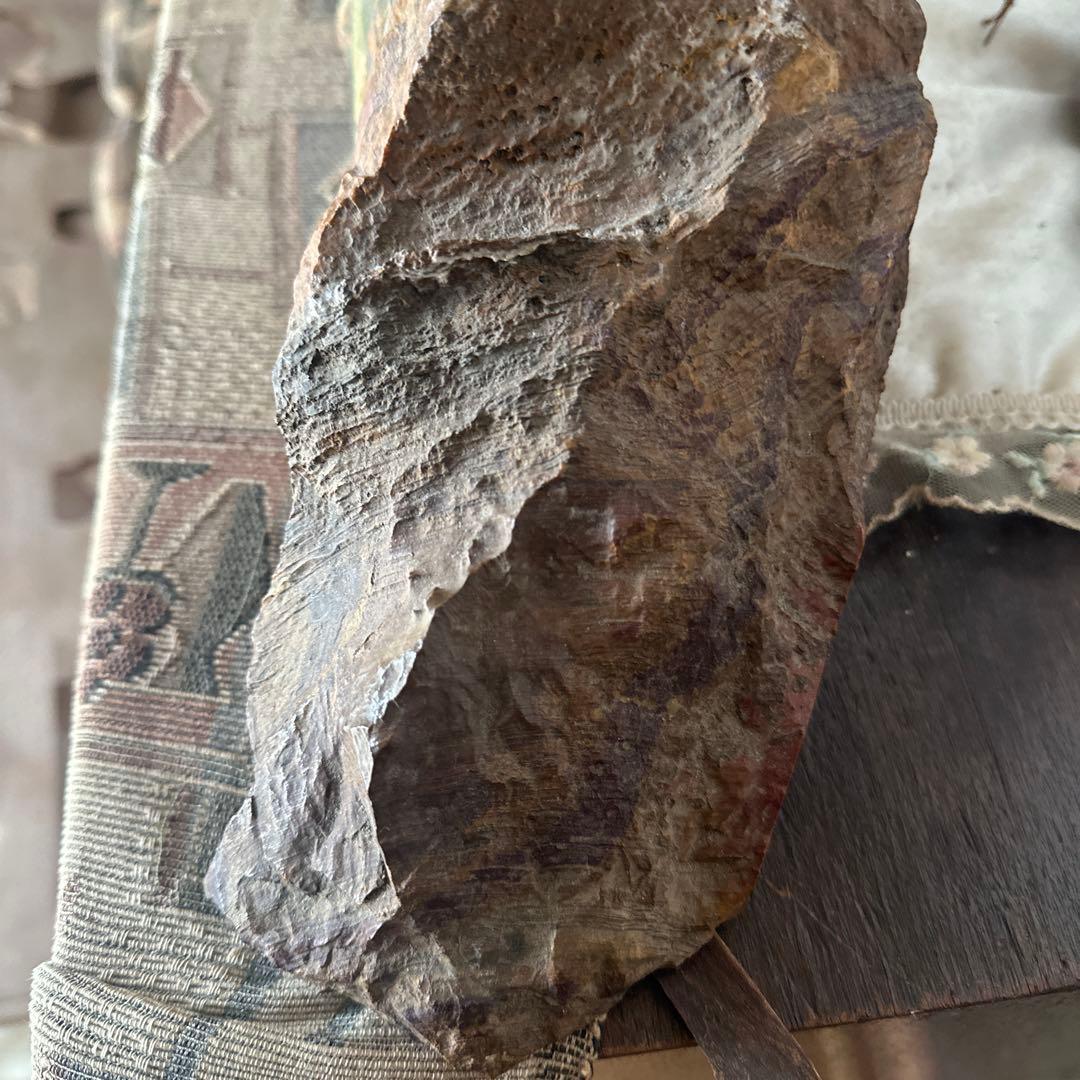 幸運の球　石　置物