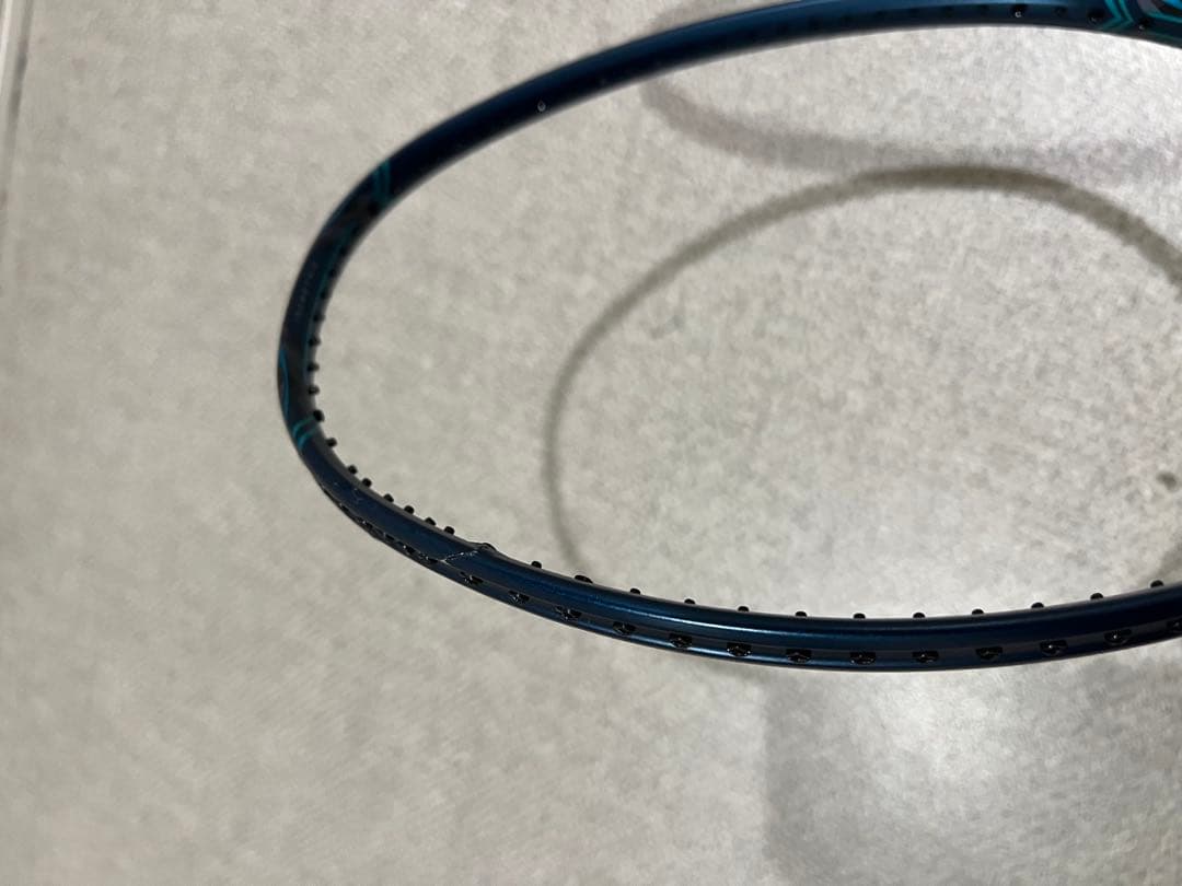 ラケット4本ヒビあり1本ヒビなし