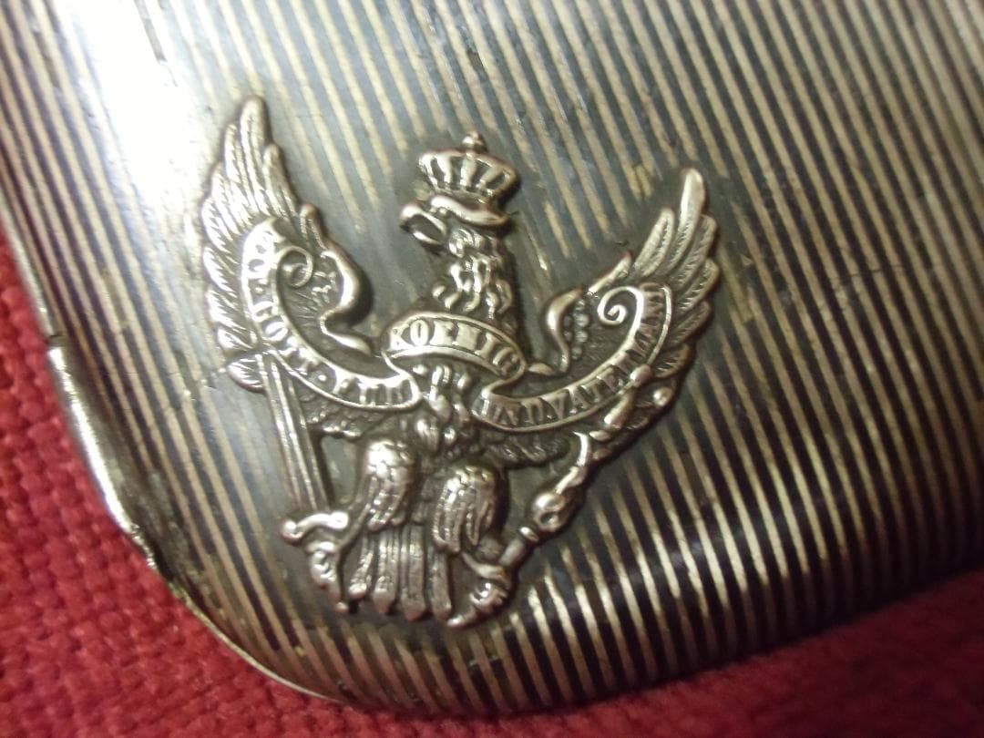 Ｗ帝政ドイツ軍/プロイセン王国＊二エロ細工シガレットケース（実物）