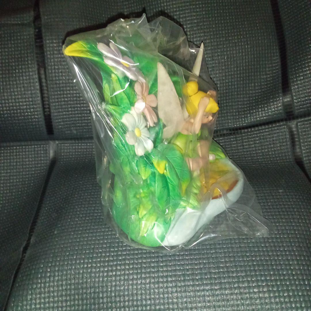 【ディズニーストア】ティンカーベル（ピーターパン）羽美品　陶器置物