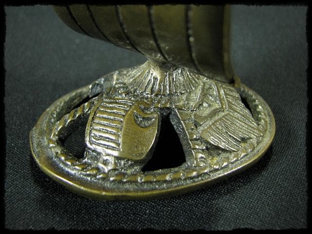 守護 剛章 宝船 香炉 古銅 高岡銅器 茶道具 f7