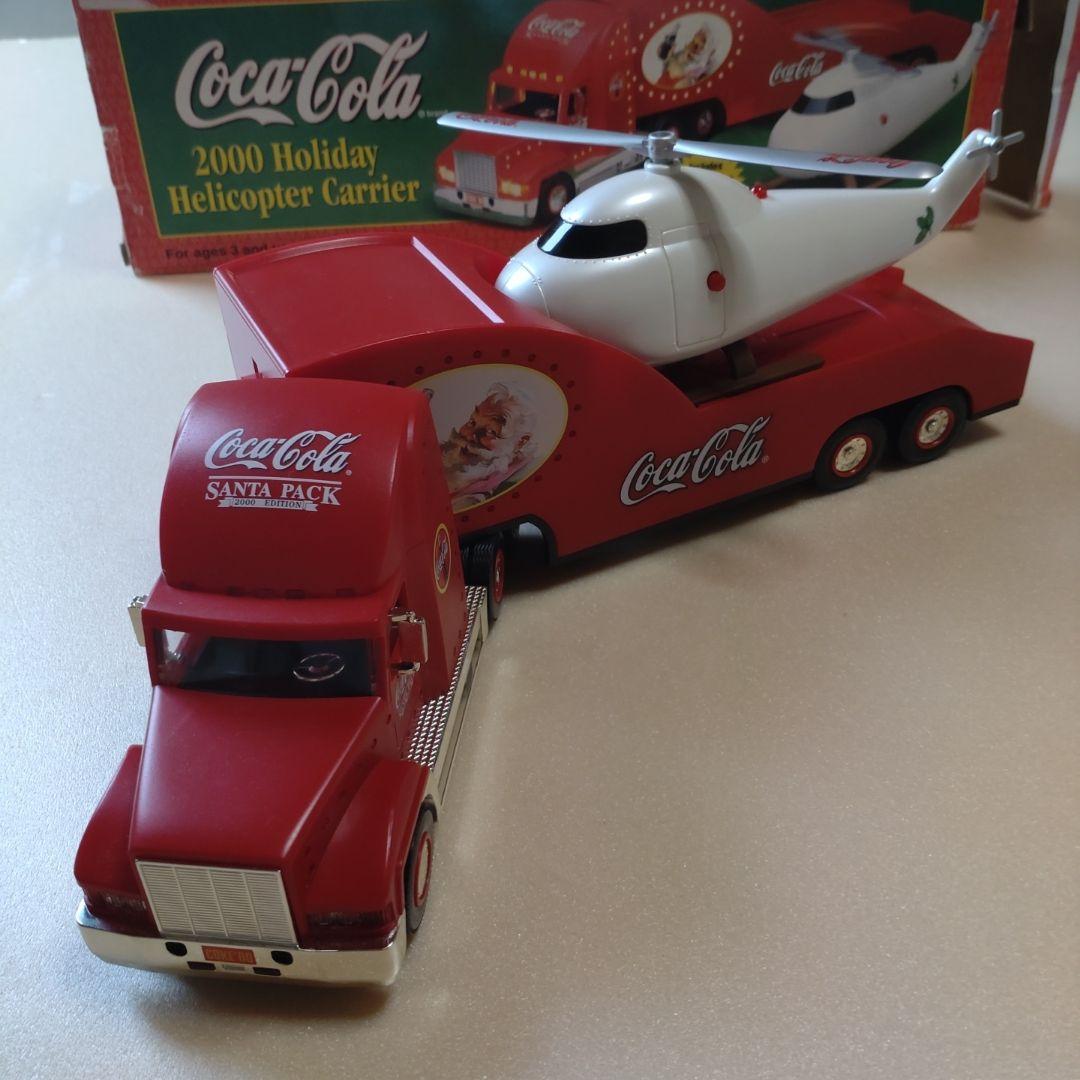 コカコーラ　2000　クリスマス　トラック　ホリデー　ヘリコプター　キャリアー