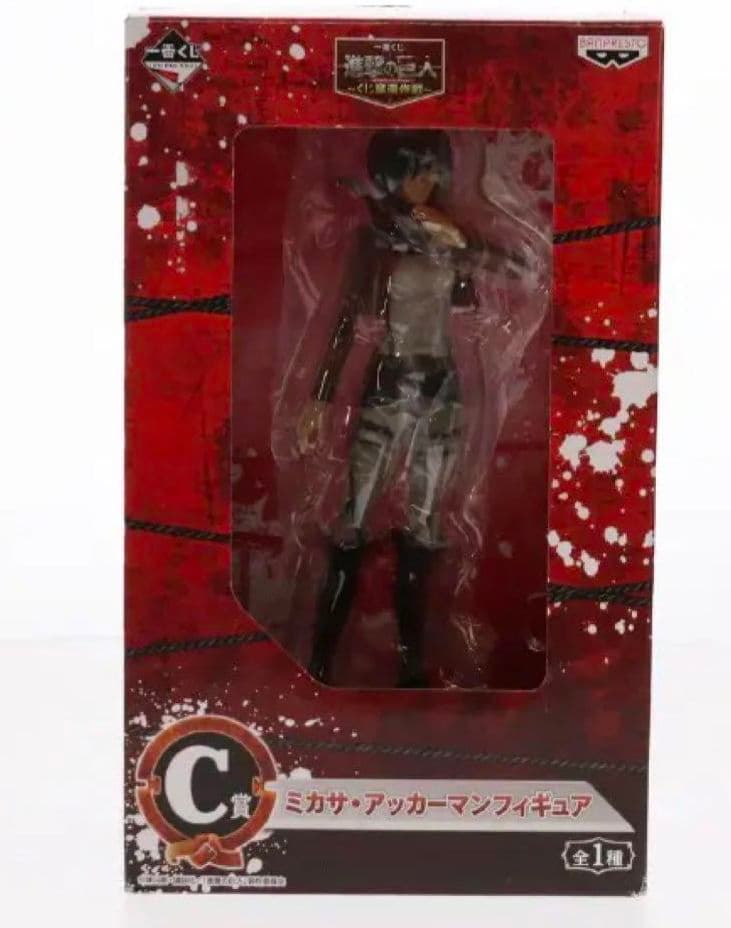 進撃の巨人 ミカサ 一番くじ フィギュア