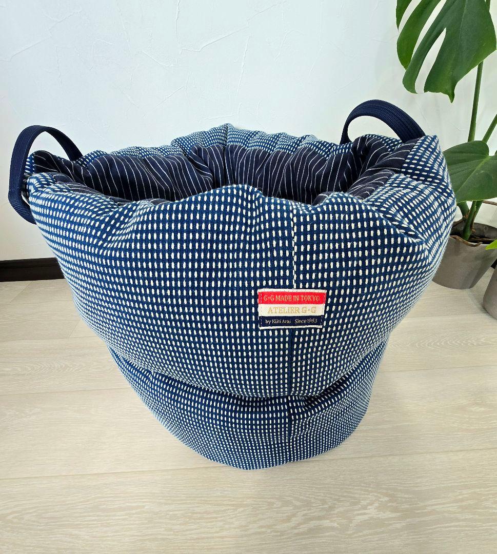 アトリエgg インディゴダウンバレルベッド