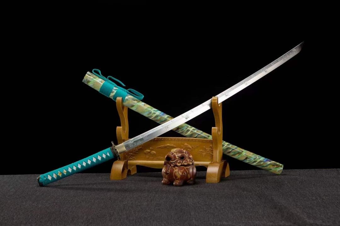 翠竹武士刀 武具　刀装具　日本刀　模造刀 居合刀