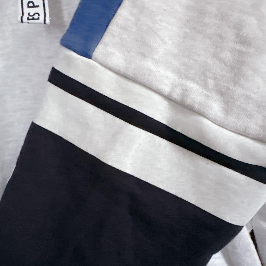 PEARLY GATES パーカー 配色 ロゴテープ ユニセックス サイズ0