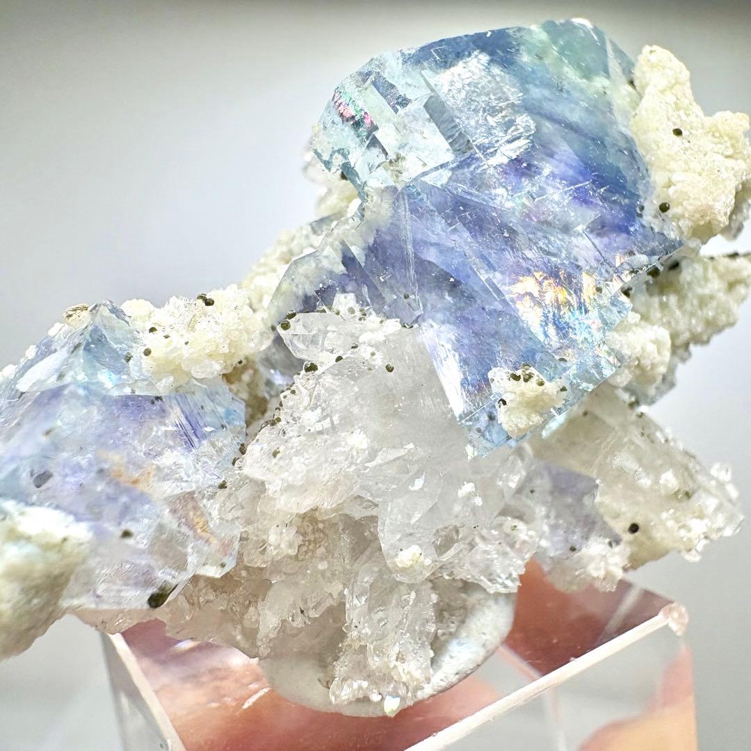 580 中国　ヤオガンシャン産　フローライト