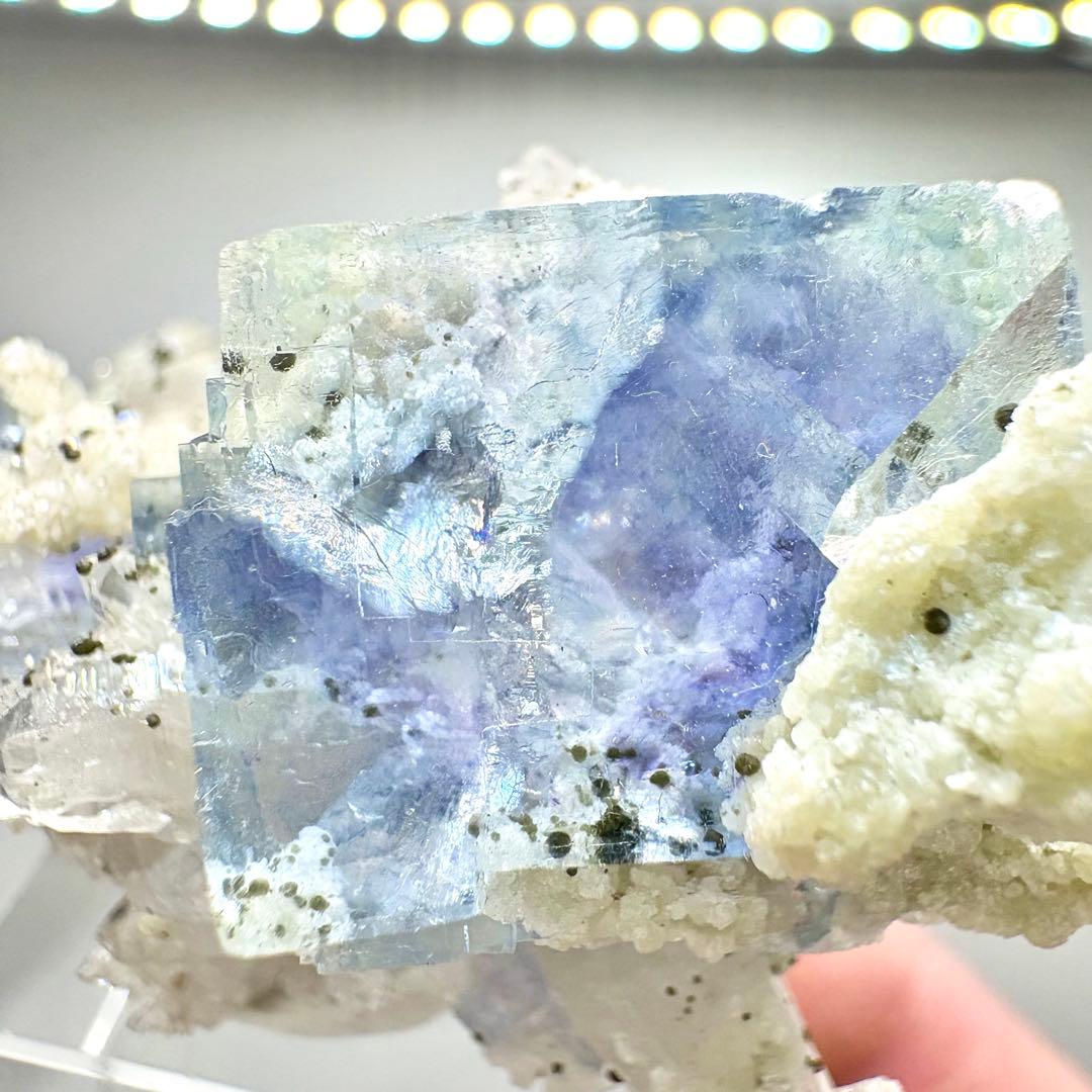 580 中国　ヤオガンシャン産　フローライト