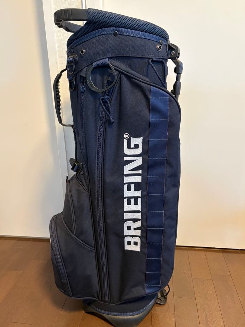 BRIEFING ネイビー ゴルフキャディバッグ