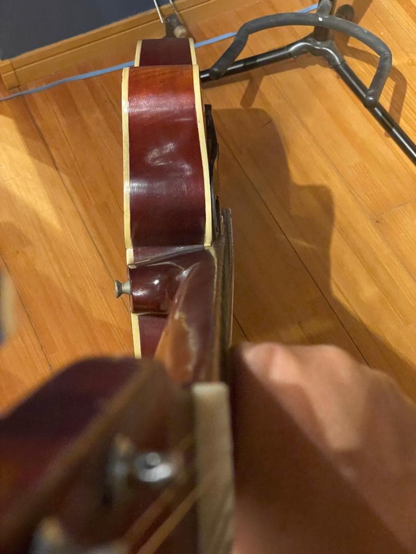 TEISCO フルアコースティックエレキギター　ノイズ多めジャンク【最終価格】