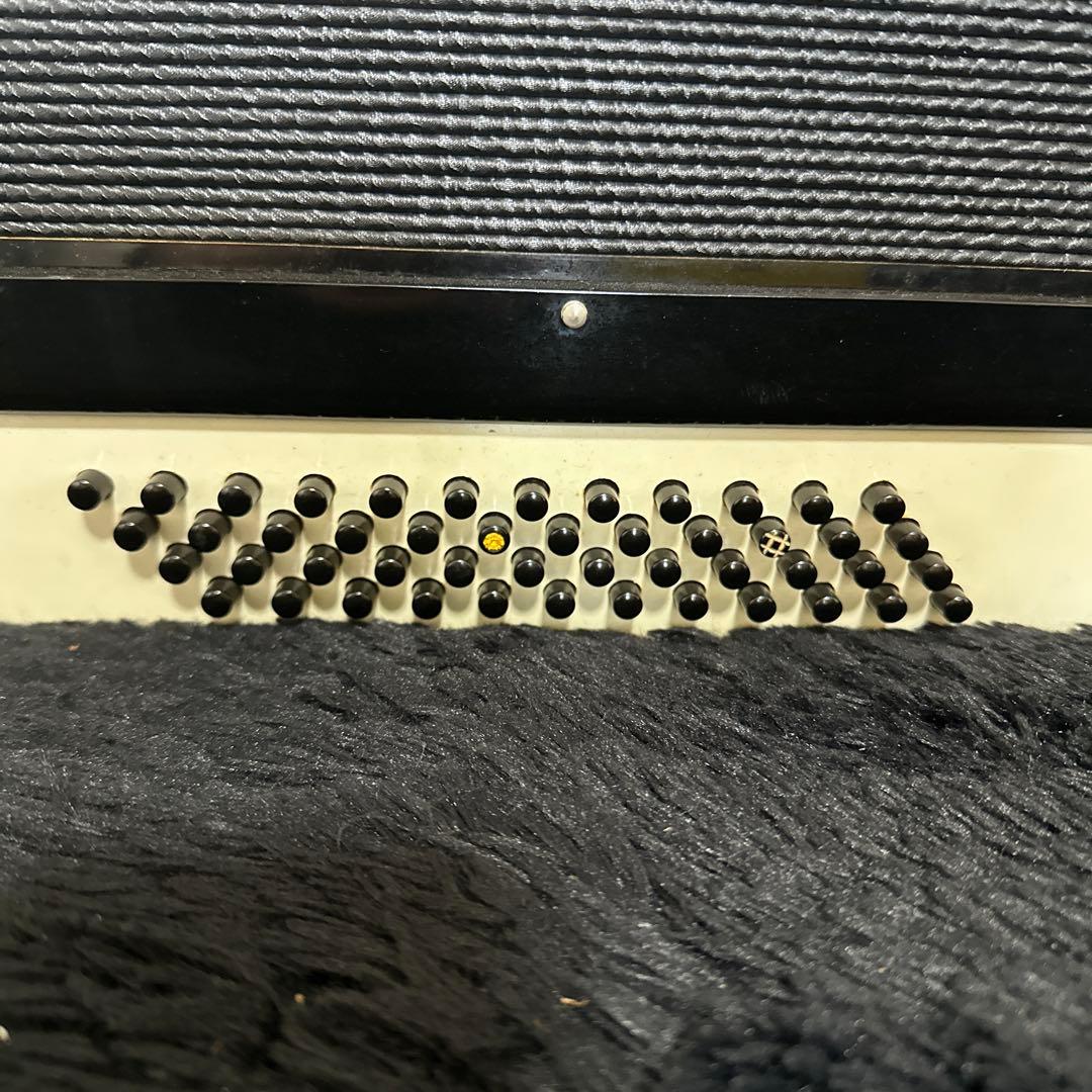 TOMBO No.52 アコーディオン 鍵盤楽器 ケース付属 黒