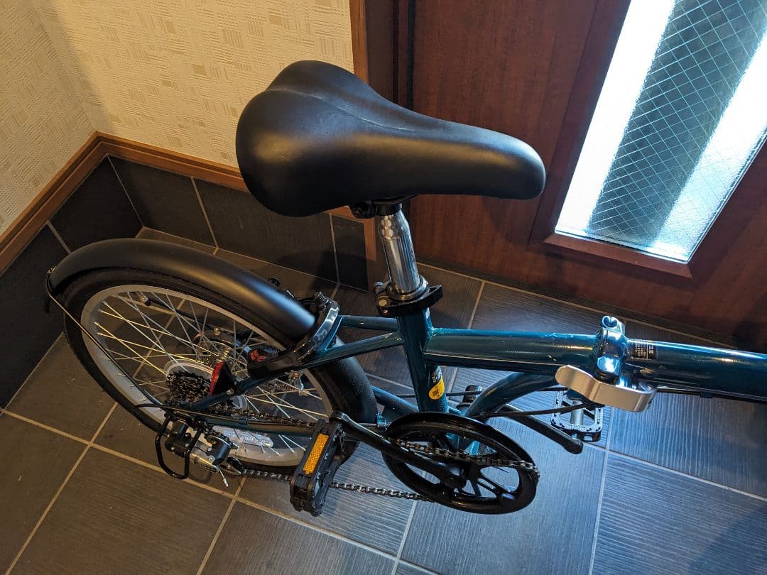 LUCENT 折りたたみ自転車 ブルーグリーン
