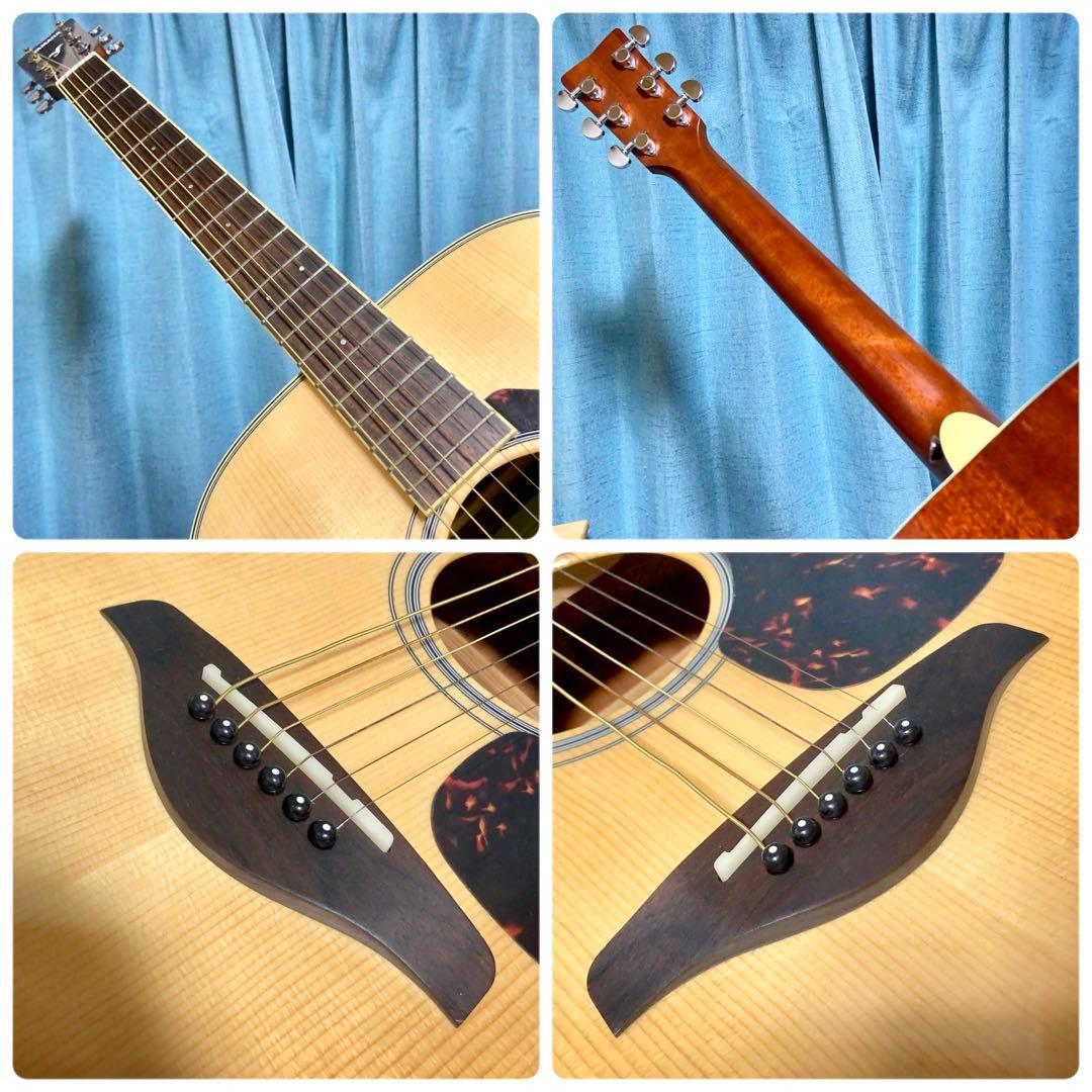 【牛骨☆現行モデル】ヤマハ！FS820！アコギ！【弾き易く調整☆新品の弦】