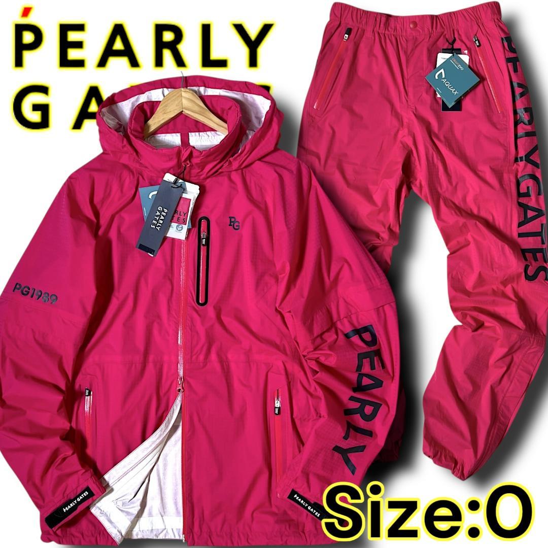 新品 定価66,000円 パーリーゲイツ レインジャケット パンツ セットアップ