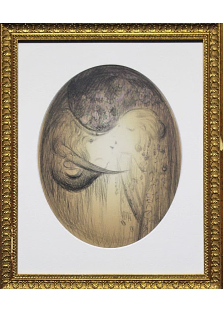 天野喜孝 MISTY SERIES アメジスト リトグラフ 直筆サイン FF