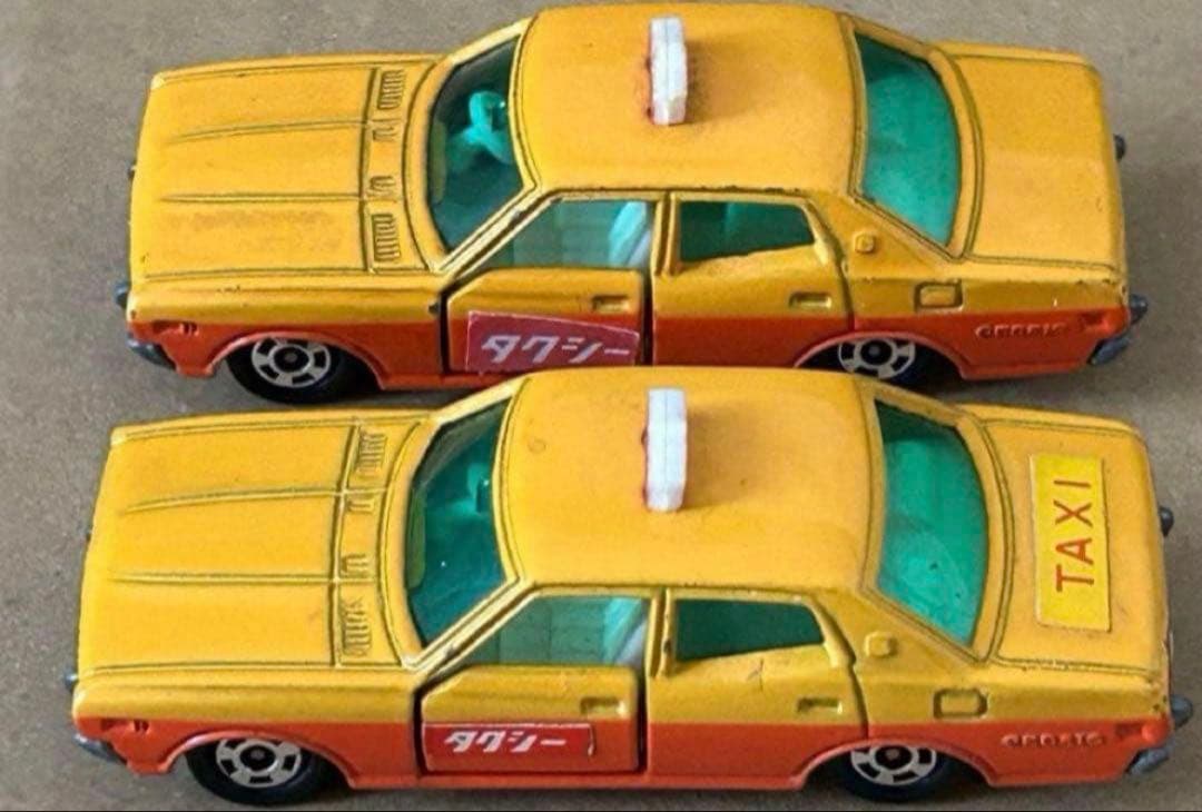 トミカ ニッサン セドリック 2800SGL タクシー 3台