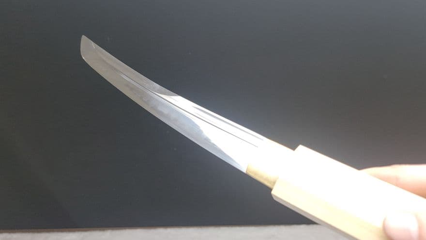 杜木八角小烏丸 古兵器 武具 刀装具　日本刀 模造刀  居合刀  肋差 短刀