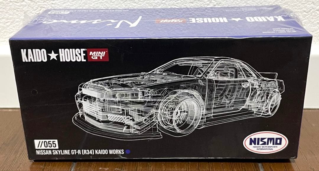 街道ハウス Nissan GT-R(R34) Kaido Works 新品未開封