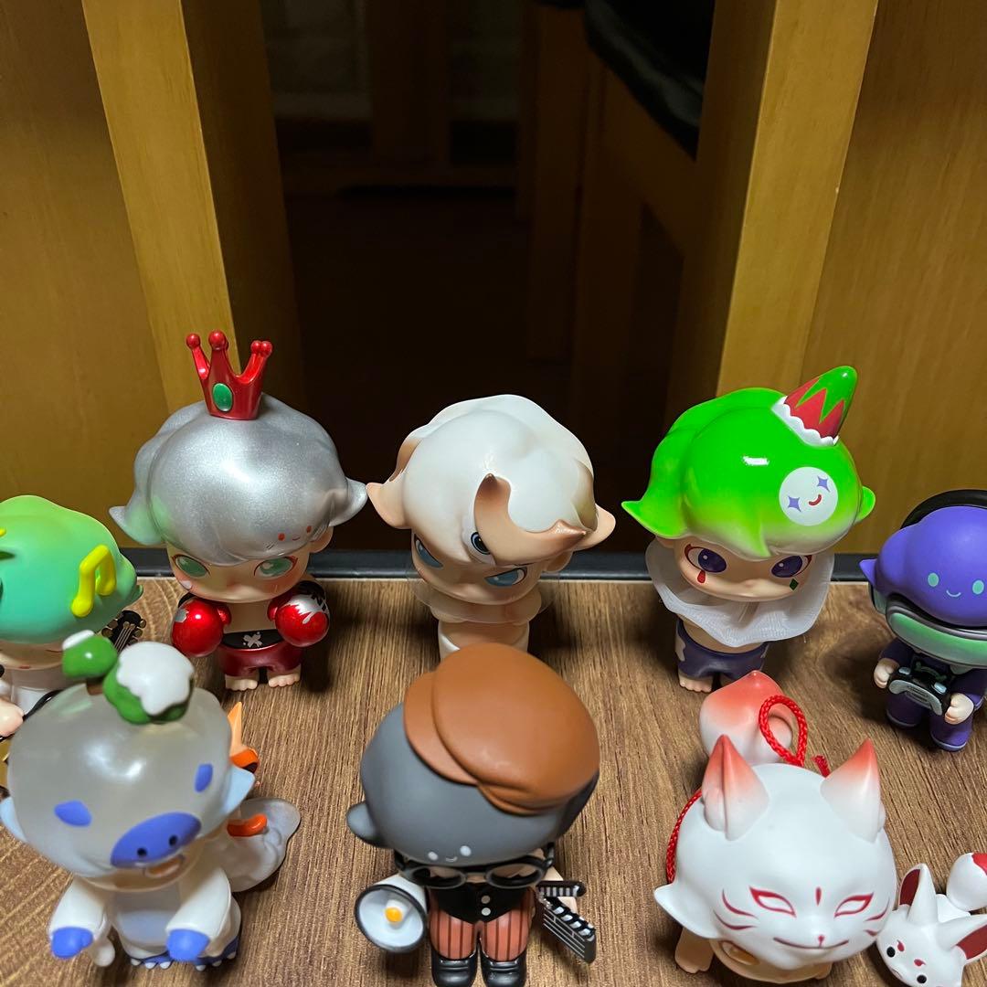 【中古】POP MART DIMOO WORLDフィギュア ８体