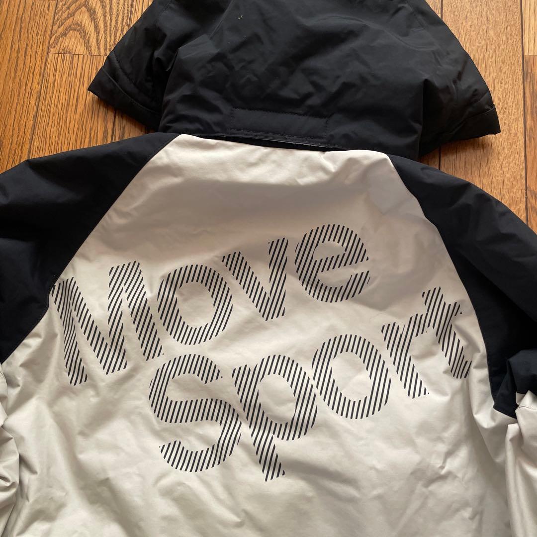 DESCENTE 子ども用スキーウェア 150cm 黒/白