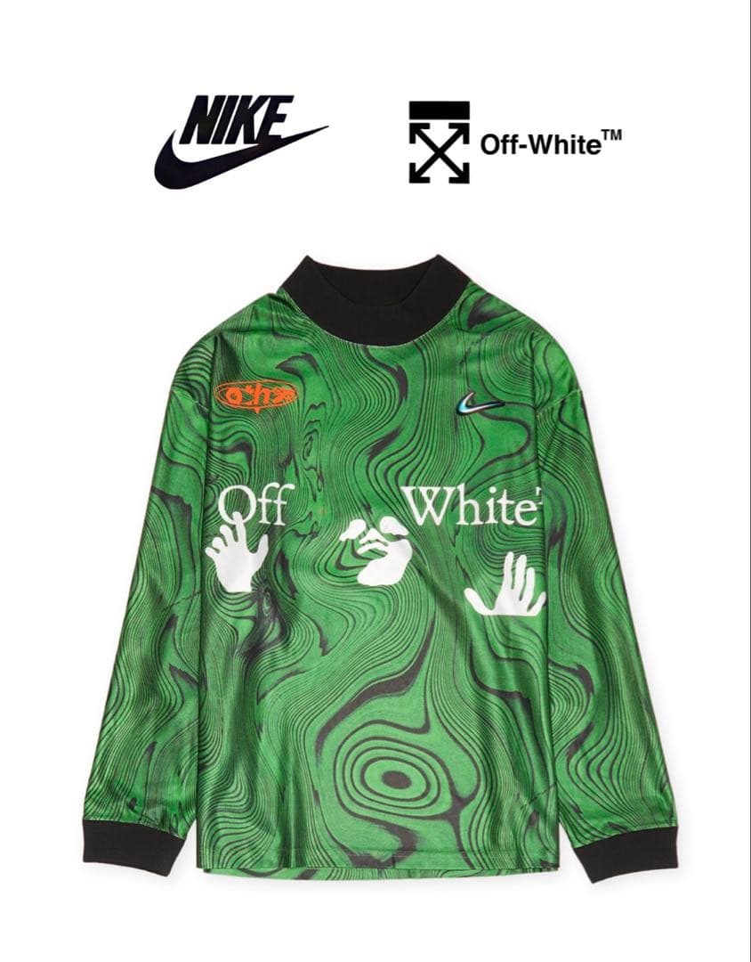 ウェア NIKE off-white GAME SHIRT M