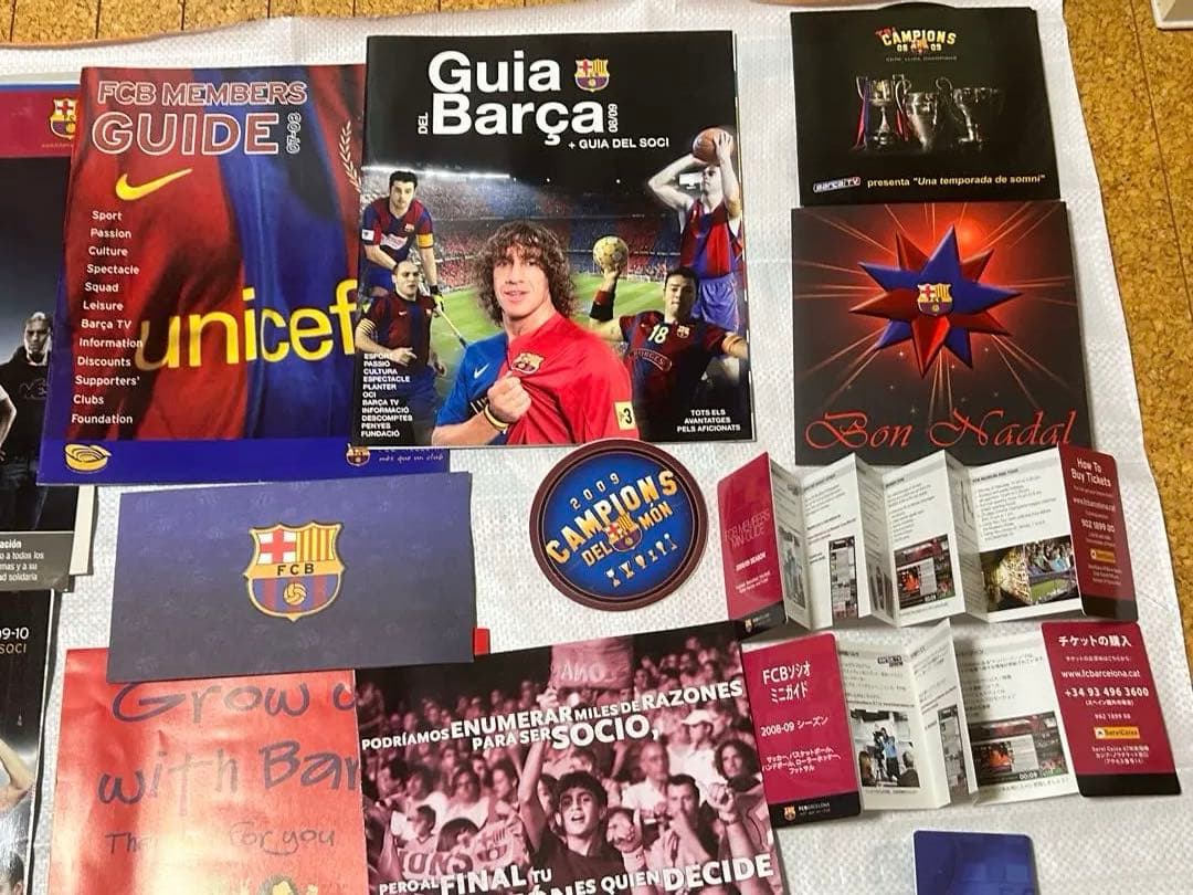 【公式ファンクラブグッズ】FCバルセロナ まとめ売り