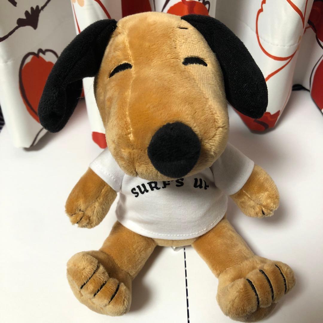 moni スヌーピー　日焼けスヌーピー ぬいぐるみ　ハワイ限定　2個セット　モニ