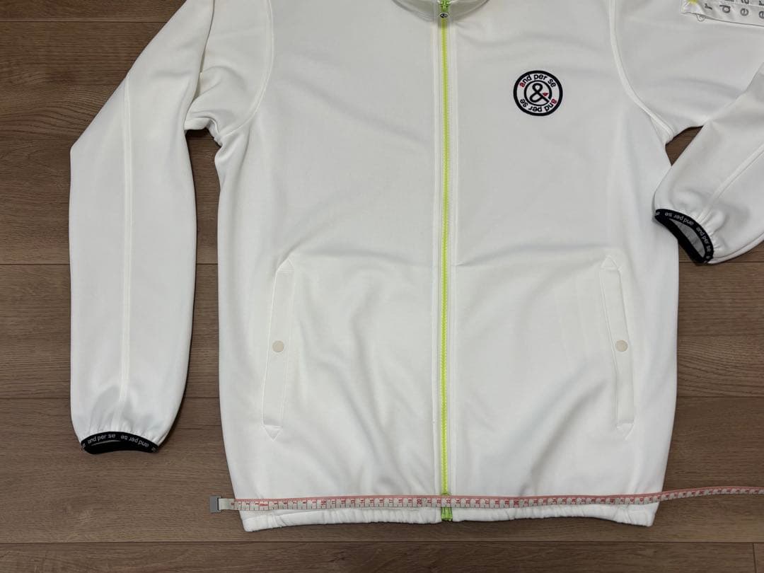 and per se ホワイト ジャケット L