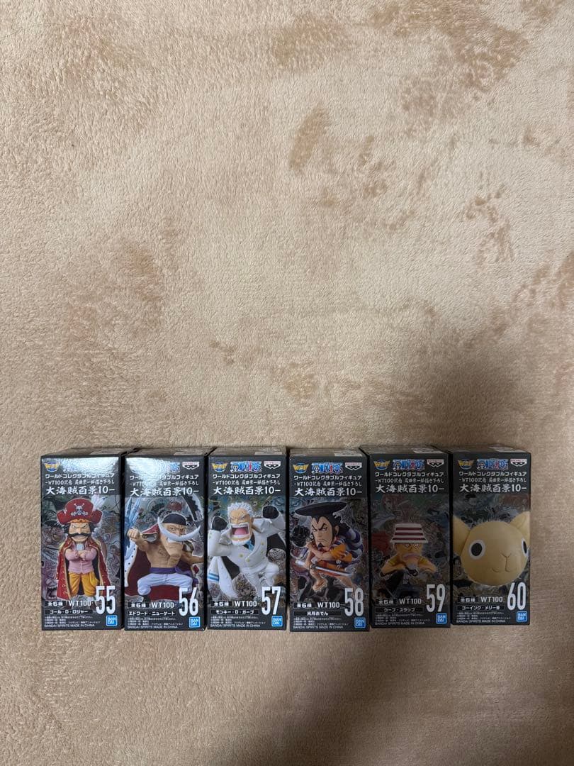 ワンピース　ワーコレ　大海賊百景　コンプセット
