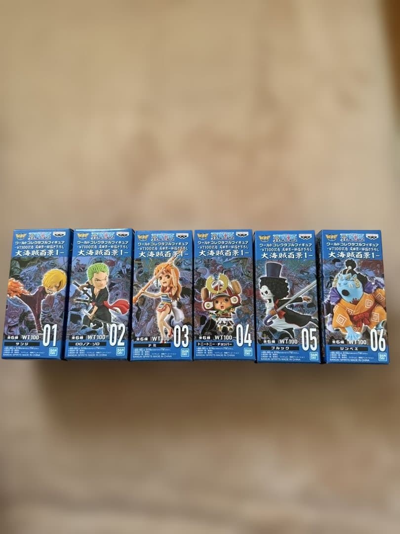 ワンピース　ワーコレ　大海賊百景　コンプセット