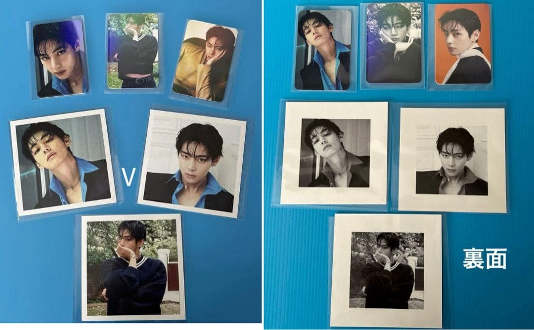 BTS V 'TIRTIR'アルバムキーホルダー・マグネットブックマーク