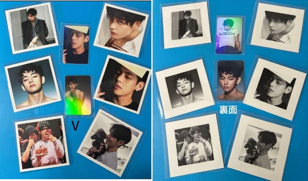 BTS V 'TIRTIR'アルバムキーホルダー・マグネットブックマーク