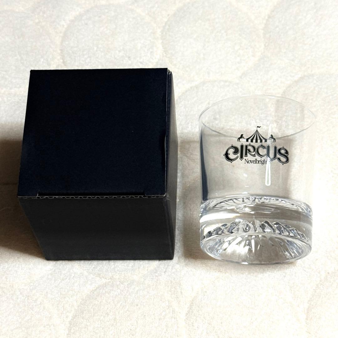 Novelbright CIRCUS 期間限定ポップアップストア　ロックグラス