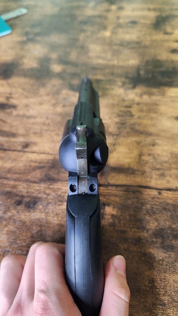 リボルバー モデルガン ラバーモデル