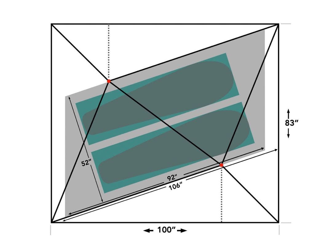 ★Durston Gear X-Mid 2★2人用軽量山岳テント