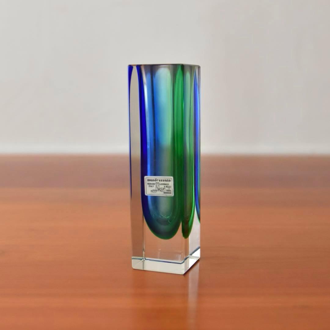 Murano Italy ヴェネツィア　Mandruzzato フラワーベース