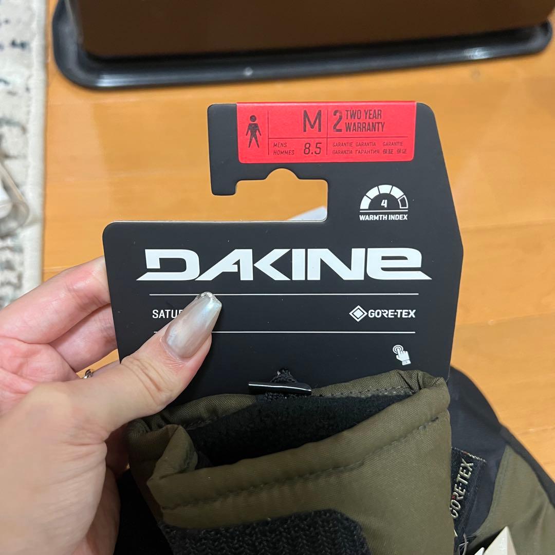【新品未使用】DAKINE （ダカイン）ゴアテックス　スノーグローブ　M