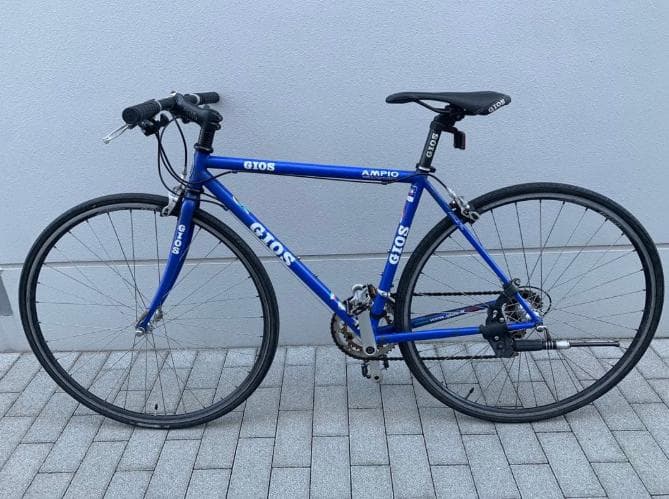 GIOS AMPIO クロスバイク 青